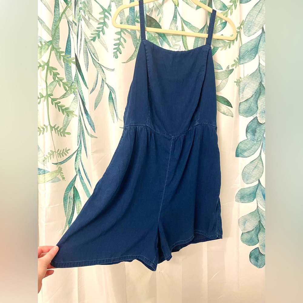 Old Navy lightweight denim romper